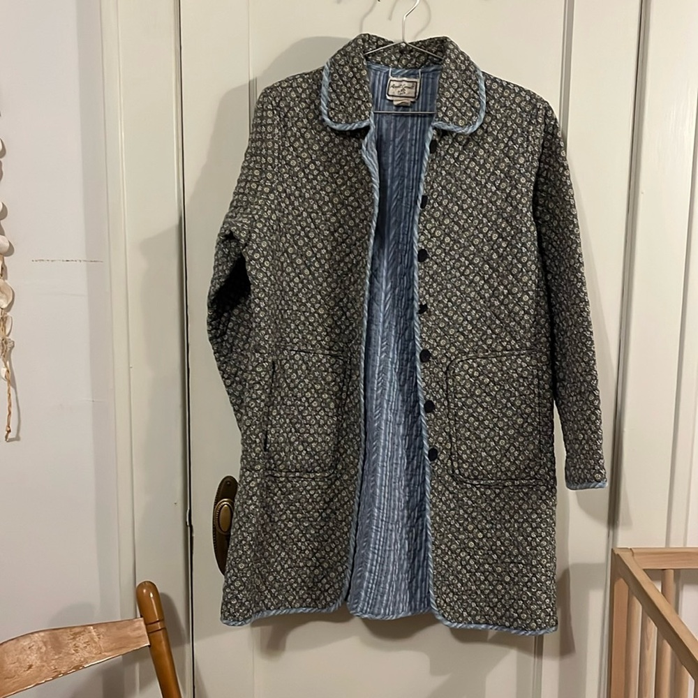 Vintage Reversible Quilted April Cornell Jacket